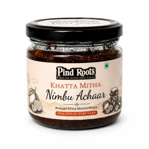 Pind Roots Khatta Mitha Nimbu Achaar