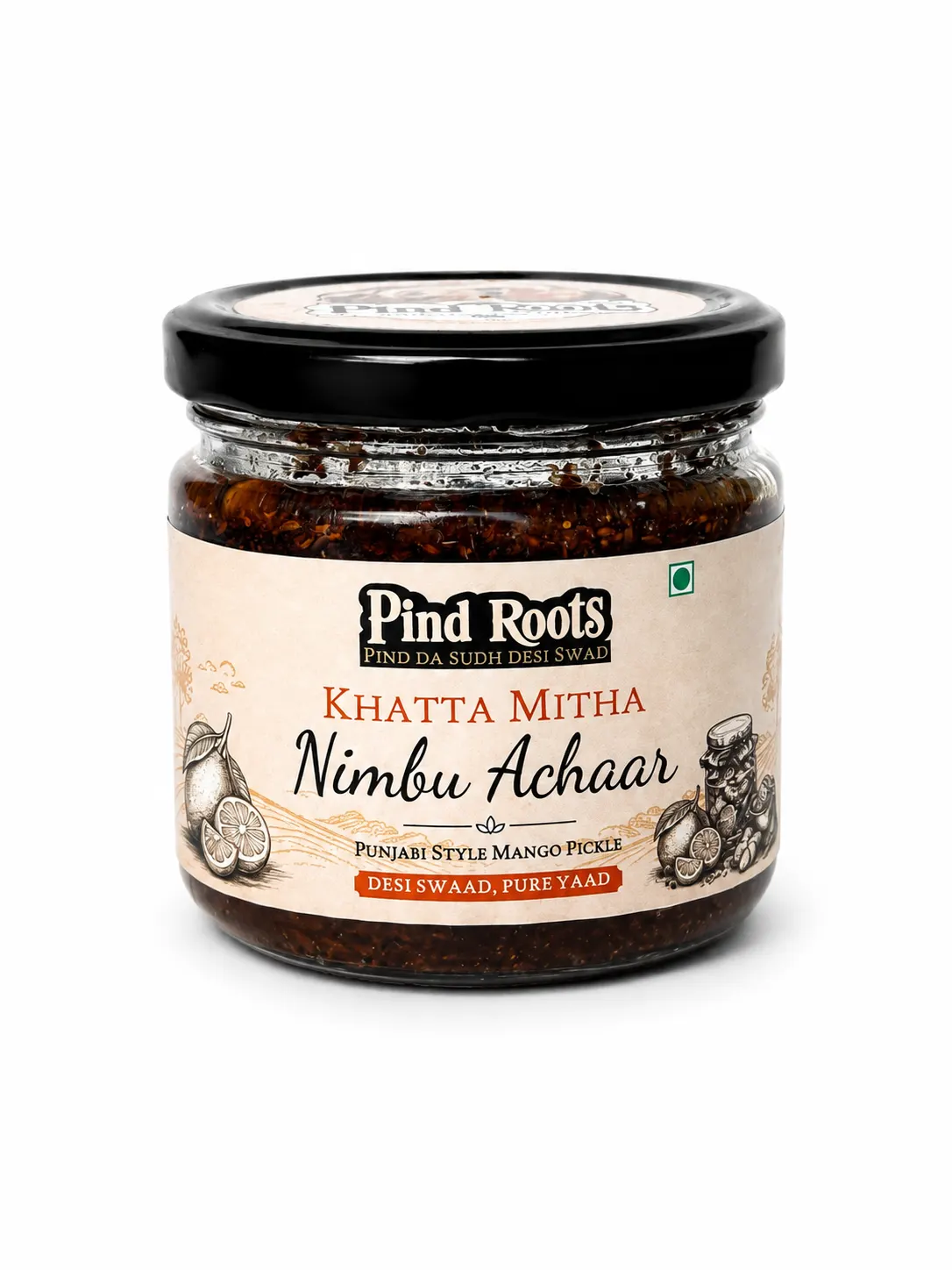 Pind Roots Khatta Mitha Nimbu Achaar