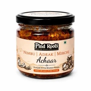 Pind Roots Nimbu Ginger Mirchi Achaar