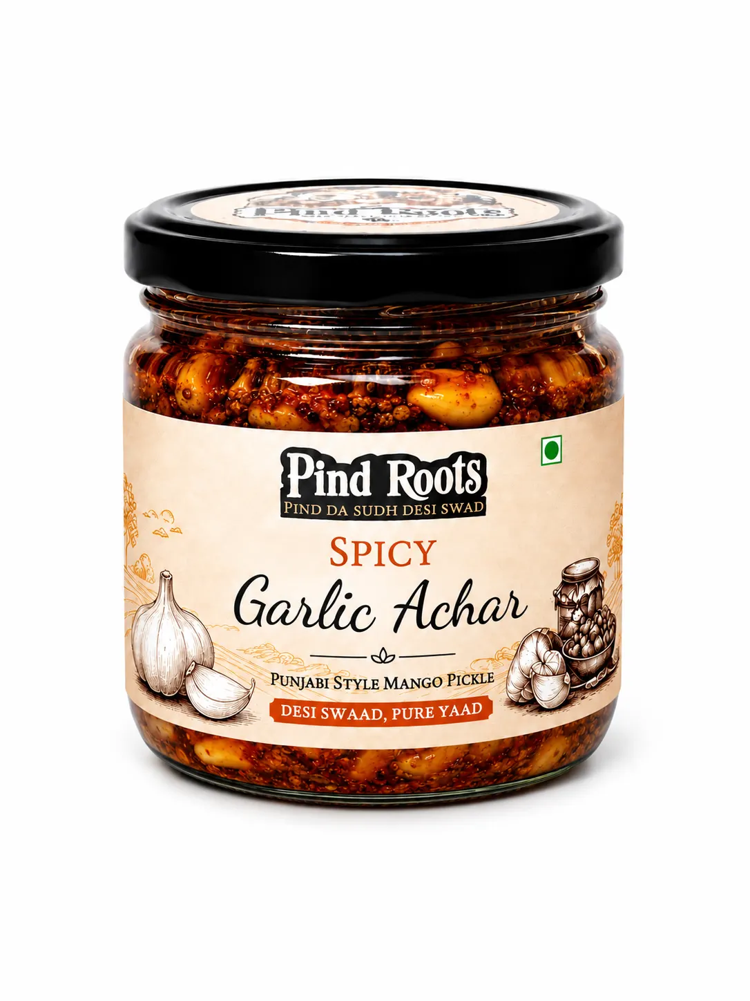 Spicy Garlic Achar